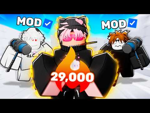 I Reached a 29,000 WINSTREAK With The MODS In RIVALS