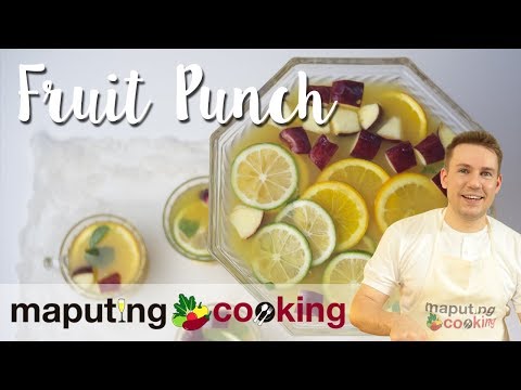 Filipino Style Fruit Punch Recipe | Filipino Christmas 2017