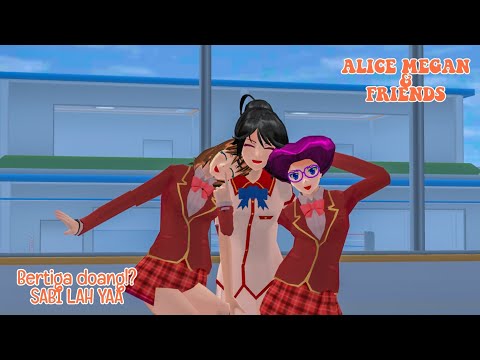 ALICE MEGAN & FRIENDS [BERTIGA DOANG] || SAKURA SCHOOL SIMULATOR
