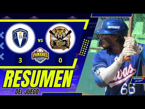 Frente Sur Rivas vs Tigres de Chinandega Juego 1 Pomares Nicaragua 02 05 2026