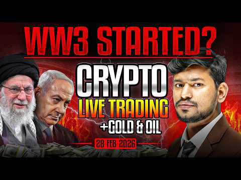 World War 3 ?  Crypto and Gold  | 28 FEB  - IITian Trader #cryptotrading