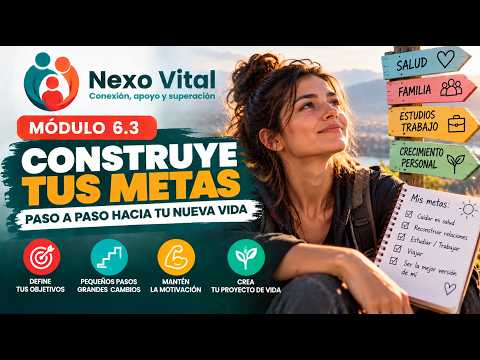 Cómo construir metas reales en tu recuperación | Módulo 6.3 – Nexo Vital