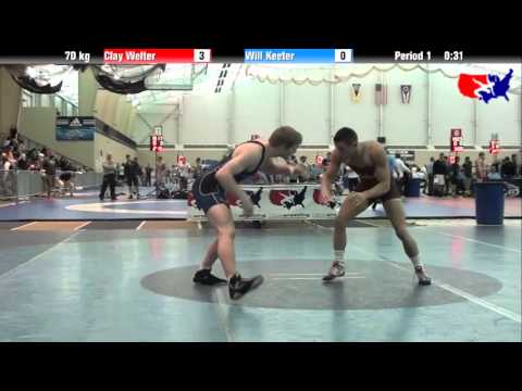 Clay Welter vs. Will Keeter at 2013 ASICS University Nationals - FS