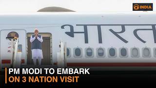 PM Modi to embark on 3 nation visit & more updates | DD India Live