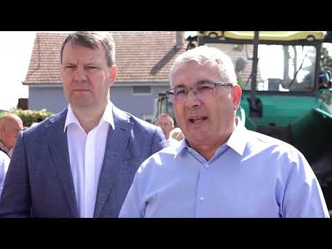 Titel, Dragan Bozic predsednik opstine, U Titelu novi asfalt 4 ulice u ukupnoj duzini od 1.378m