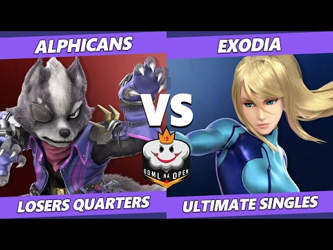 GOML NA Open CA West Losers Quarters - Exodia (ZSS) Vs. Alphicans (Wolf) Ultimate SSBU