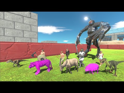 Escape from MANGLER WORKSHOP UNIT - Animal Revolt Battle Simulator