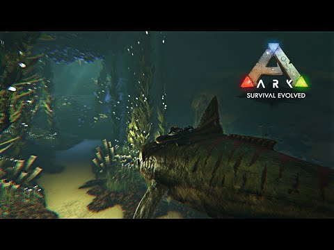 First Time ARK Underwater Exploration/Underwater Cave  - Full Gameplay Series - Part 14