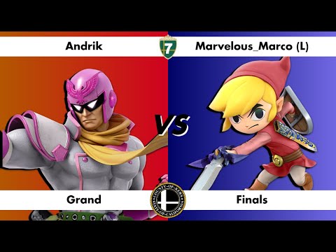 Seven Stocks 3 GRAND FINALS - Andrik (Captain Falcon) vs Marvelous_Marco (Toon Link) SSBU Tournament