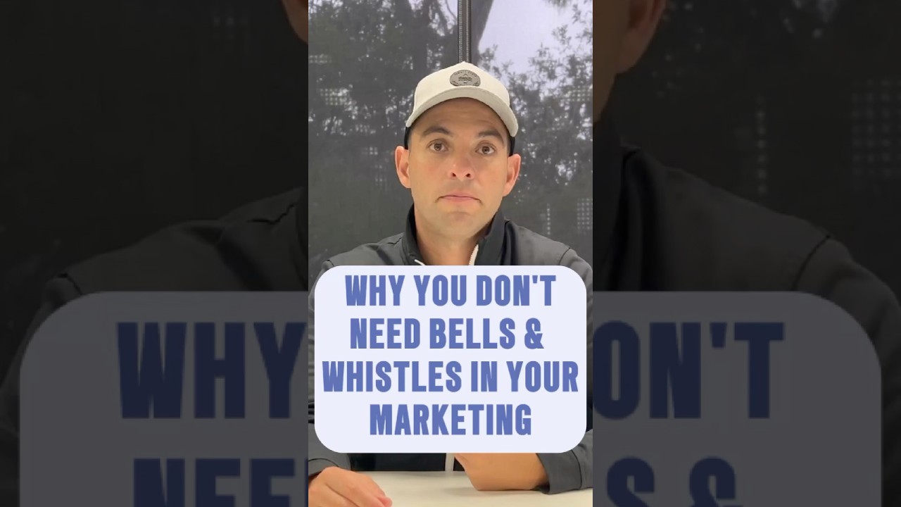 Why you don't need bells and whistles to make your small business marketing work