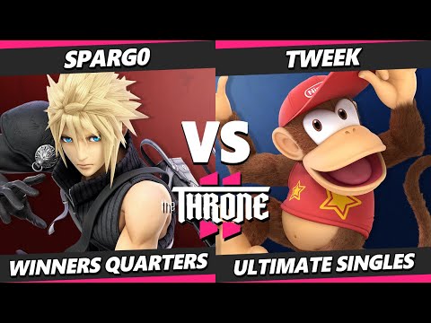 The Throne 2 - Tweek (Diddy Kong) Vs. Sparg0 (Cloud) Smash Ultimate - SSBU