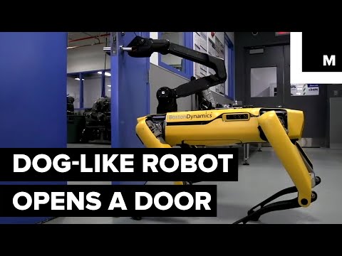Boston Dynamics Robot Opens Doors