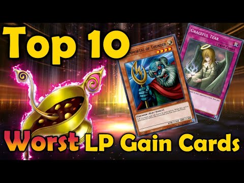 Top 10 Worst LP Gain Cards in YuGiOh