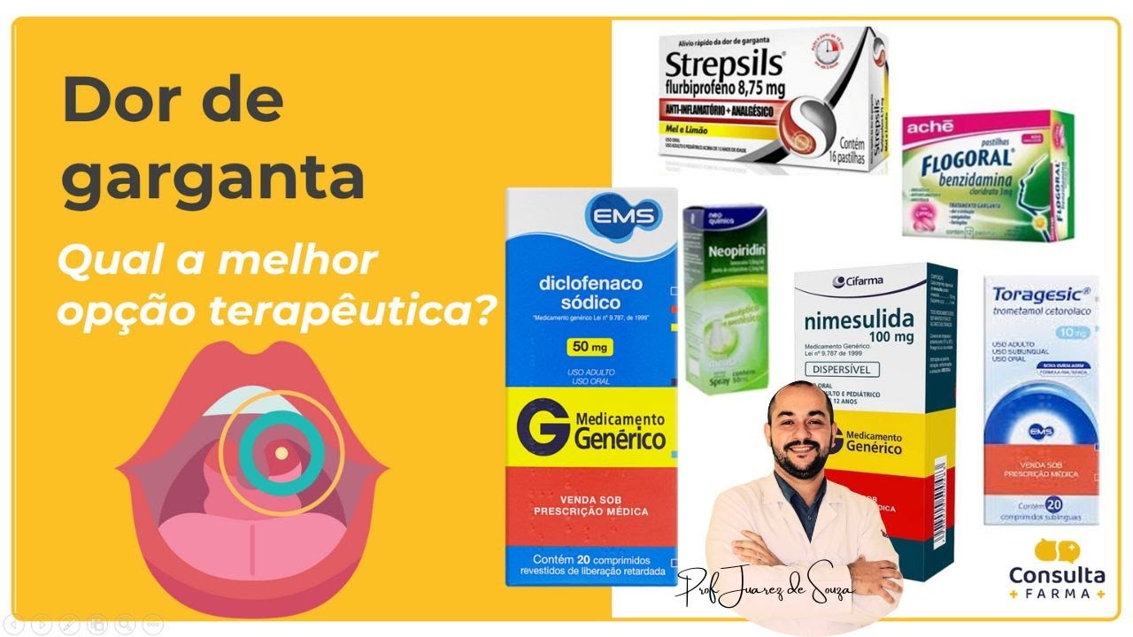 Dor de garganta | Qual o melhor medicamento?