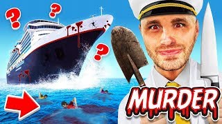 Stuck on A BOAT with a KILLER! (The Ship)