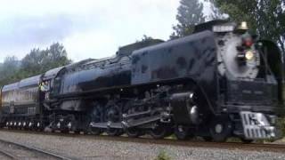 preview picture of video '(HD) UP 844 Steam Train in Hood River'