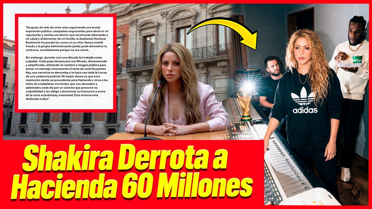 SHAKIRA DERROTA A HACIENDA Y EL SECRETO DEL VIDEOCLIP DEL MUNDIAL EXPLOTA EN REDES