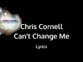 Can't Change Me - Chris Cornell - Lyrics