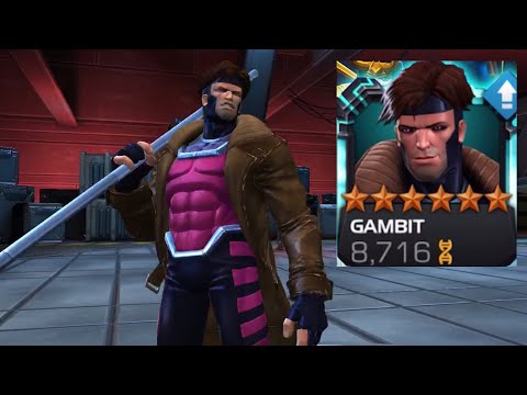 BUFFED 6 Star Gambit Gameplay! - Marvel Contest Of Champions