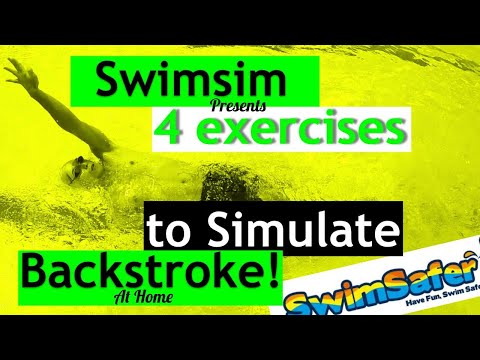 4 Exercises to Simulate Backstroke at Home!