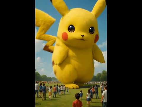 Pikachu 😍#cartoon #pikachu #ai #world animation