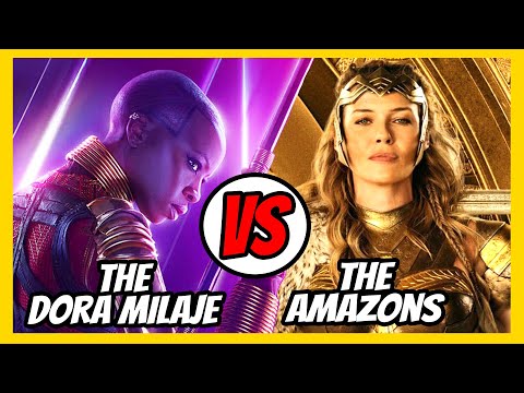 If the Dora Milage fought The Amazons Who would Win?