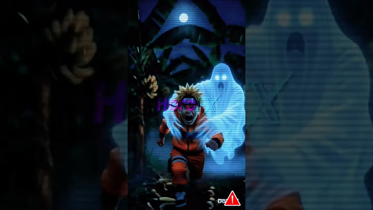 Naruto di tangkap hantu 👻 #shorts #animasi #kartun