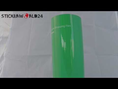 Avery Dennison Gloss Emerald Green Car Wrapping Folierung