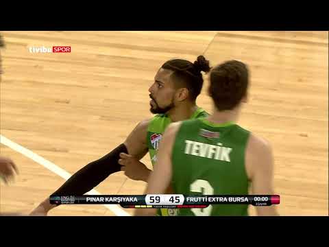 Maç Özeti:Pınar Karşıyaka - Frutti Extra Bursaspor 18.Hafta Maç Özeti