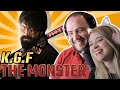 I SHOWED MY WIFE THE MONSTER! KGF Chapter 2 - The Monster Song | Adithi Sagar | Ravi Basrur