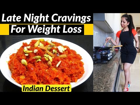 Gajar Ka Halwa Recipe For Weight Loss | Late Night Cravings  | Fat to Fab | #weight_loss Video