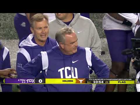 NCAAF 2022 Week #11 - TCU Horned Frogs @ Texas Longhorns