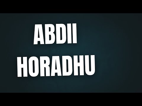 Abdii Horadhu #walaloo #peoms #poem #poems #oromo #ethiopia