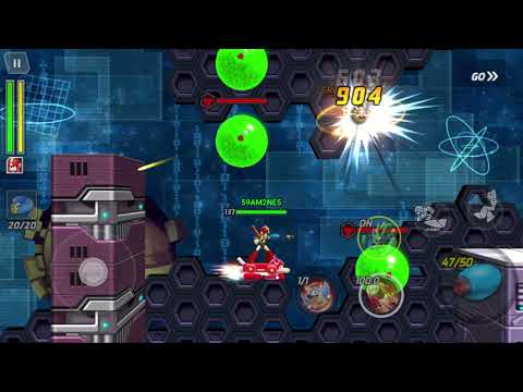 Rockman X DiVE - Special No. SWNo.001 - Challenge Mode【Mega Man No Damage Challenge】