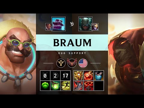 Braum Support vs Pyke - NA Grandmaster Patch 25.11