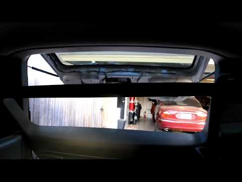 How to open broken rear hatch door on Hummer H2