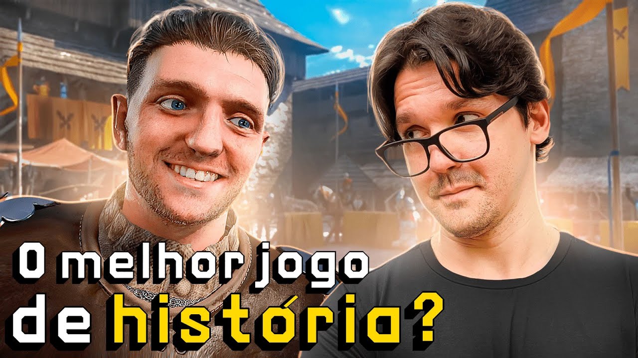 Por que Kingdom Come Deliverance é o MELHOR Jogo de História