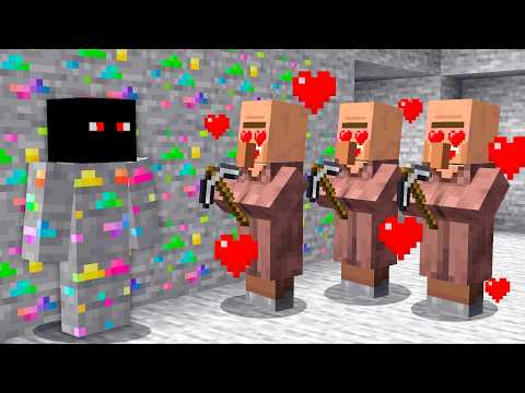 I Tricked my Friends as a Secret Ore in Minecraft!