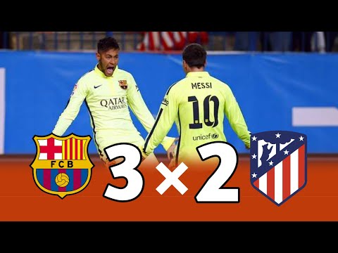 Barcelona vs Atletico Madrid 3-2 | Copa Del Rey 2014-2015 Extended Highlights & All Goals HD