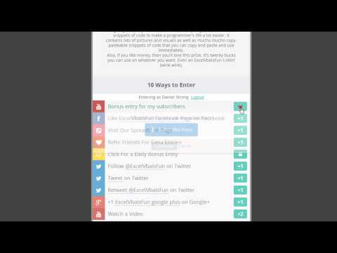 Enter to Win ExcelVbaIsFun Contest -  $20 and my new eBook - Pre-Release!!