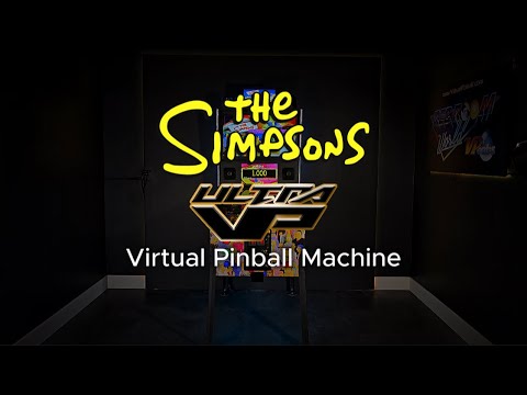 The Simpsons ULTRA VP 4D Virtual Pinball Machine