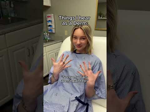 What To Expect at a Dermatologist Skin Check (Don't Worry About THIS!) #shorts