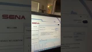 How to set up firmware update for Sena Bluetooth