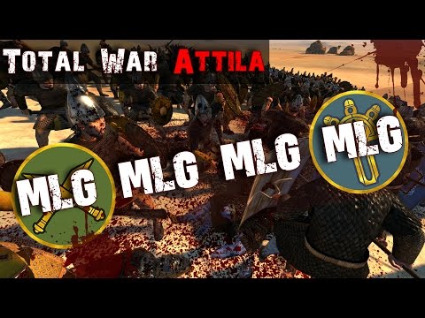 MLG Moments #2 | Smart Double Charge | Total War Attila