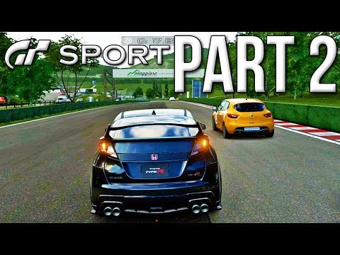 GRAN TURISMO SPORT Gameplay Walkthrough Part 2 - No commentary