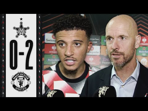 Sancho and Ten Hag React To Sheriff Victory ✅ | Sheriff Tiraspol 0-2 Man Utd