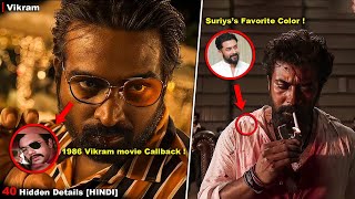 40 Hidden Details you missed in VIKRAM | Must watch | Hindi #vikram #vikrammovie #kamalhaasan #facts