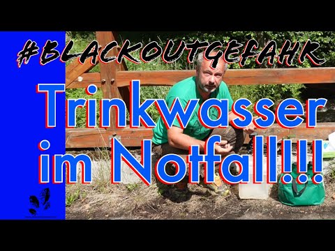 #blackout #trinkwasser Trinkwasser im Notfall!!!- Wasserfilter Vorstellung und Test