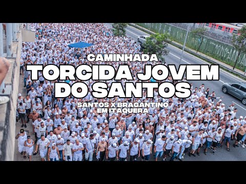 Santos' Young Fans' Walk in Itaquera