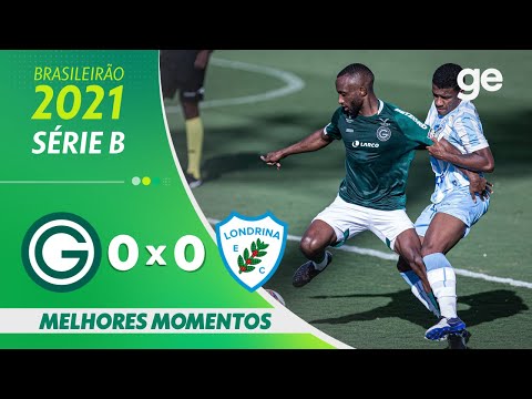 Gols e lances de Goiás x Londrina